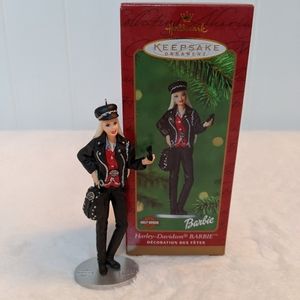 BARBIE Harley Davidson Hallmark Keepsake Ornament